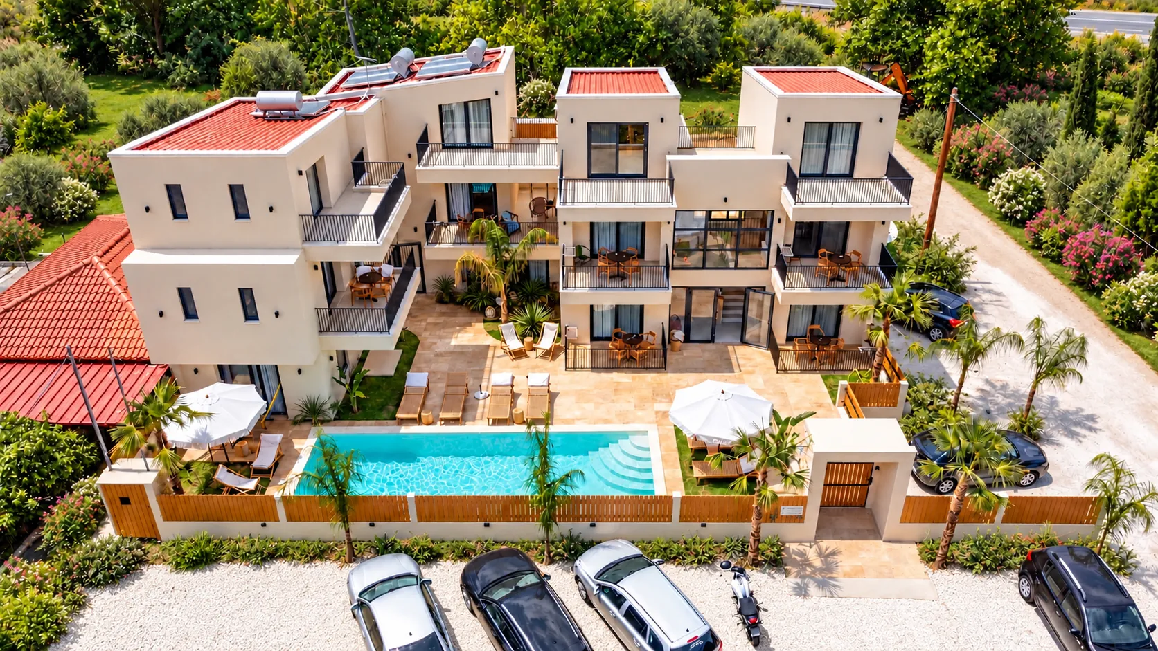 Palm Suites in Nea Vrasna
